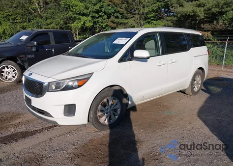 2015 Kia Sedona Lx из США, поврежденный, VIN KNDMB5C18F6061115